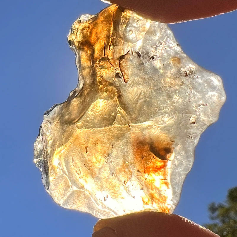 Libyan Desert Glass 11 grams #533-Moldavite Life