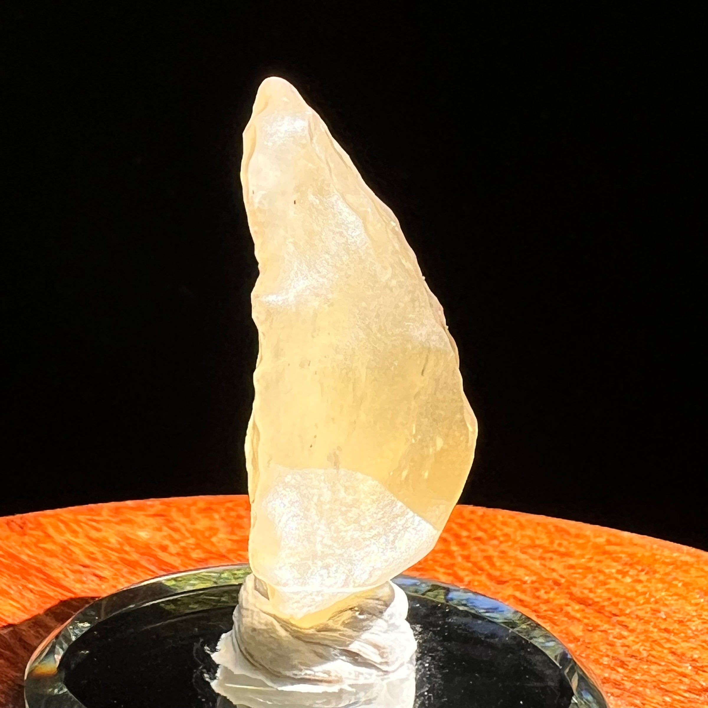 Libyan Desert Glass 11.5 grams #514-Moldavite Life