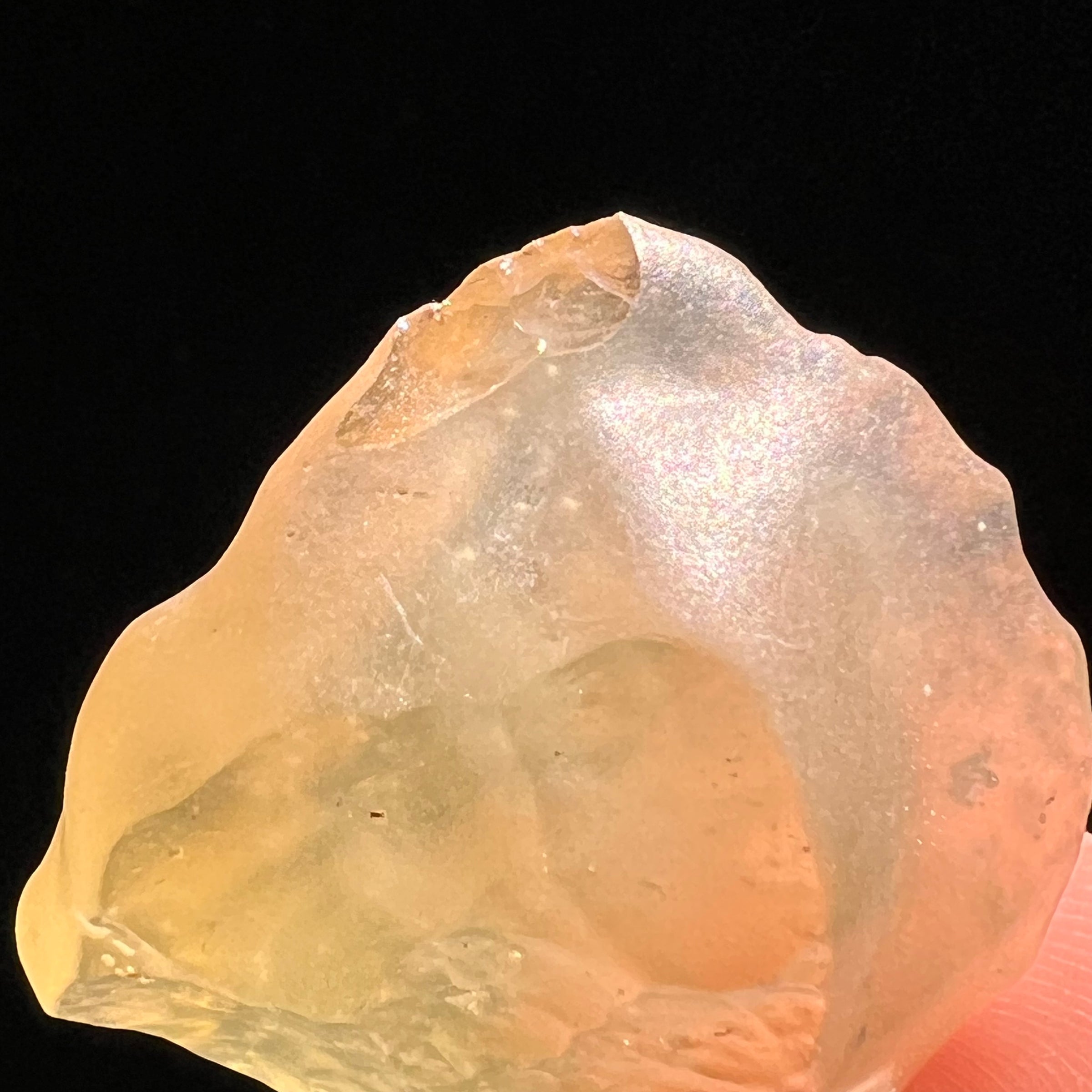 Libyan Desert Glass 11.5 grams #514-Moldavite Life