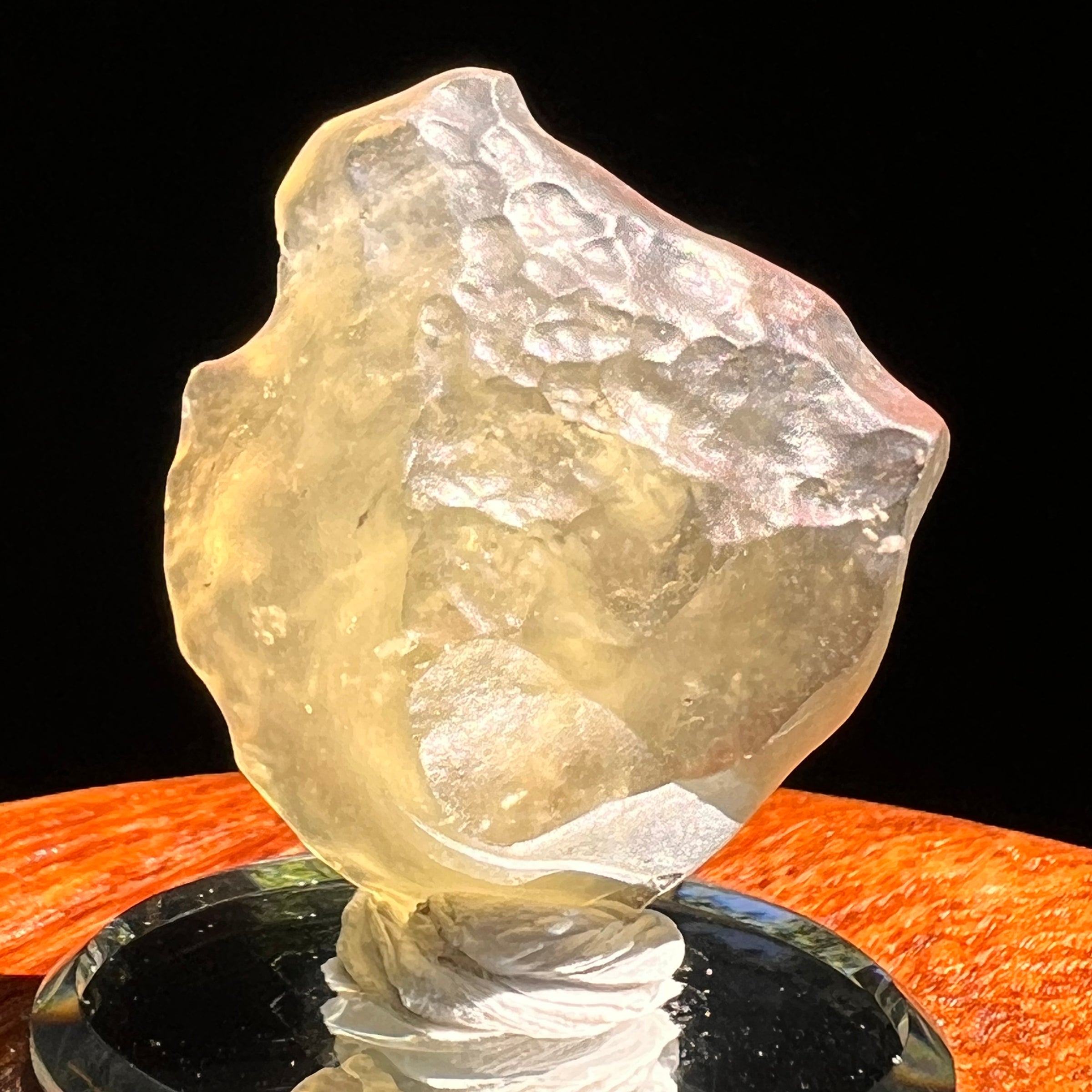 Libyan Desert Glass 11.5 grams #514-Moldavite Life