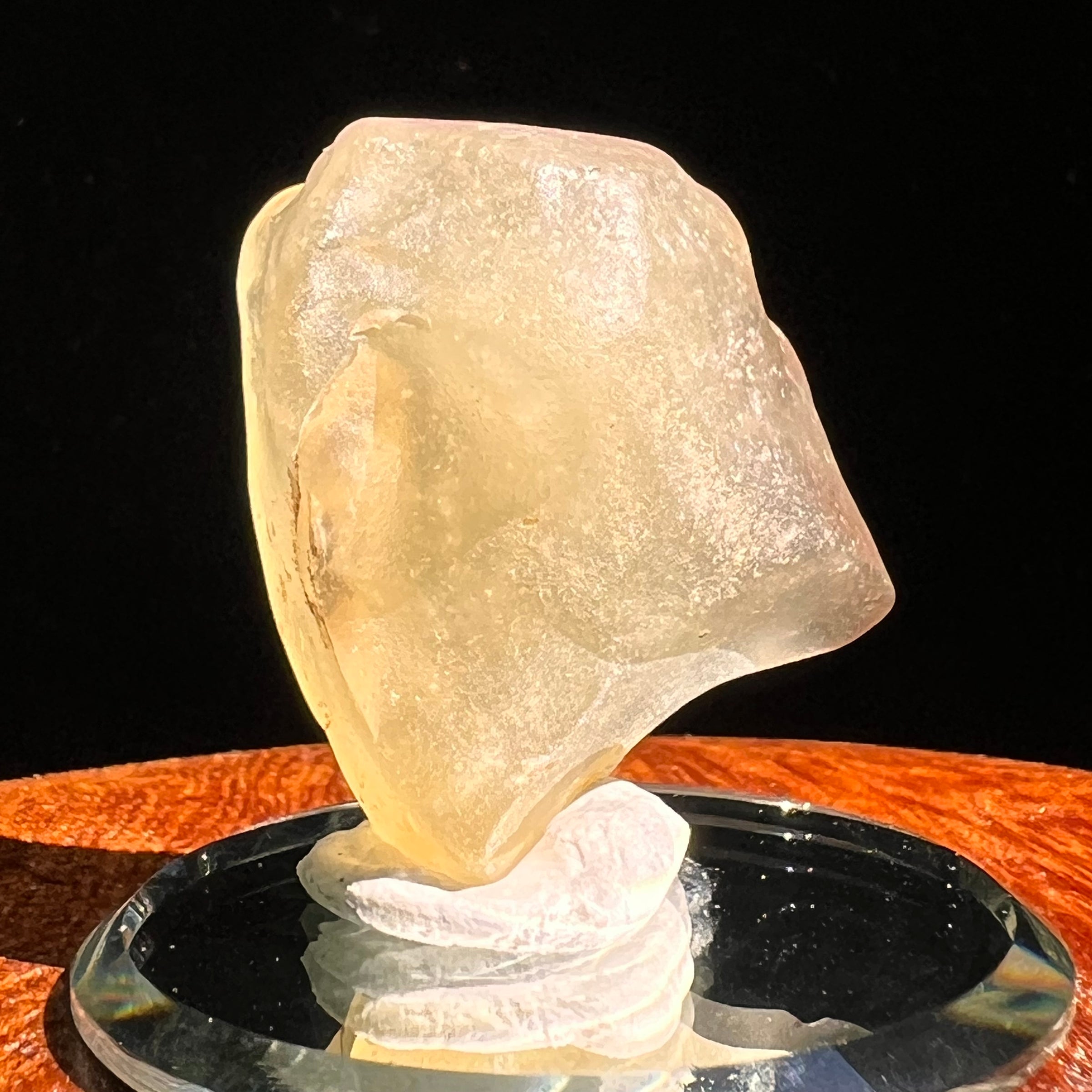 Libyan Desert Glass 12.7 grams #504-Moldavite Life