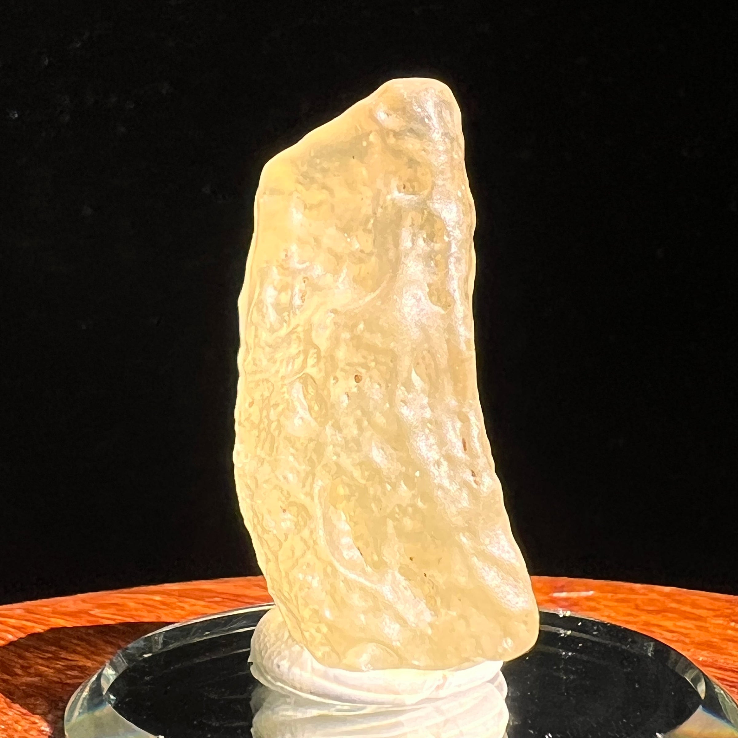 Libyan Desert Glass 12.8 grams #502-Moldavite Life