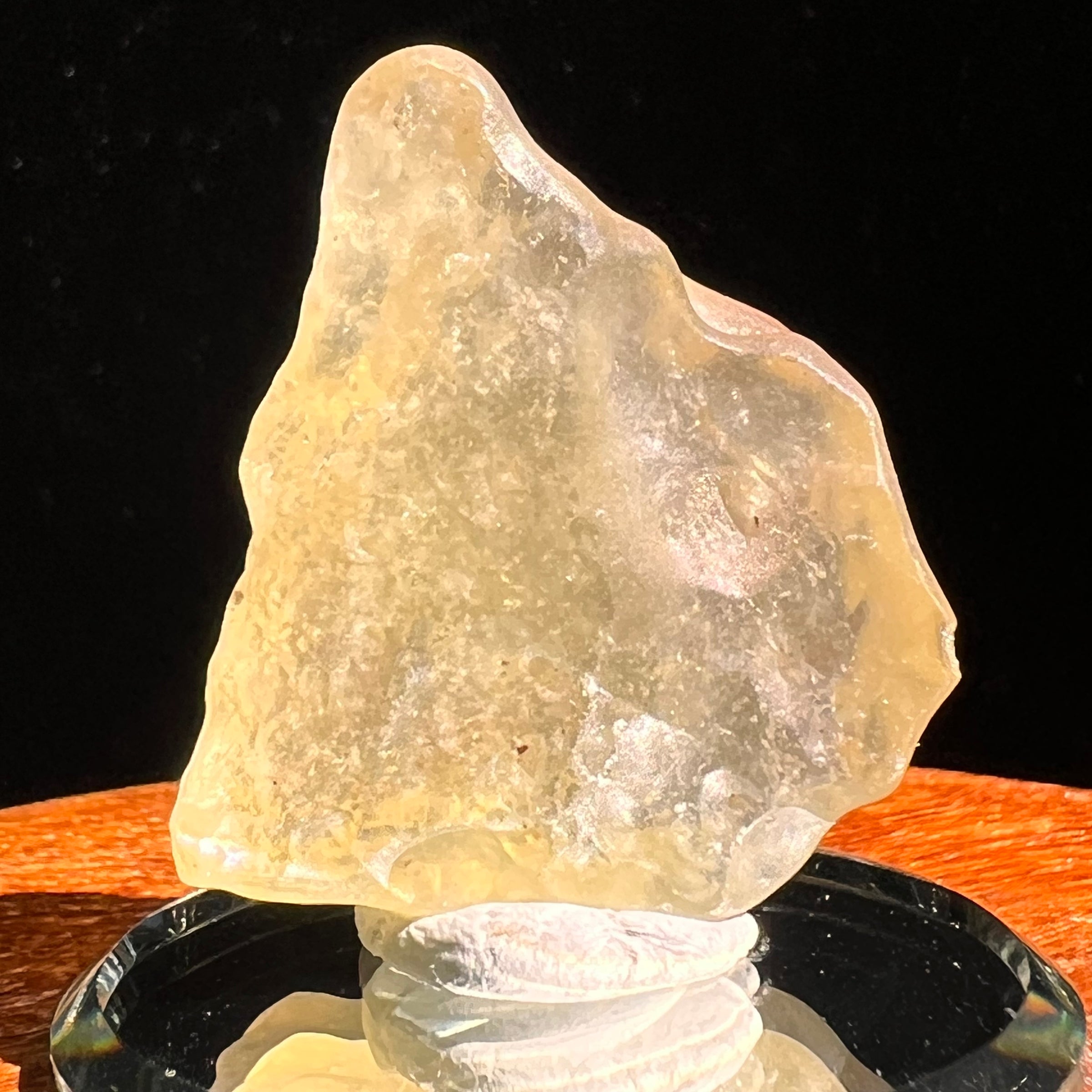 Libyan Desert Glass 12.8 grams #502-Moldavite Life