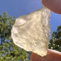 Libyan Desert Glass 12.8 grams #502-Moldavite Life