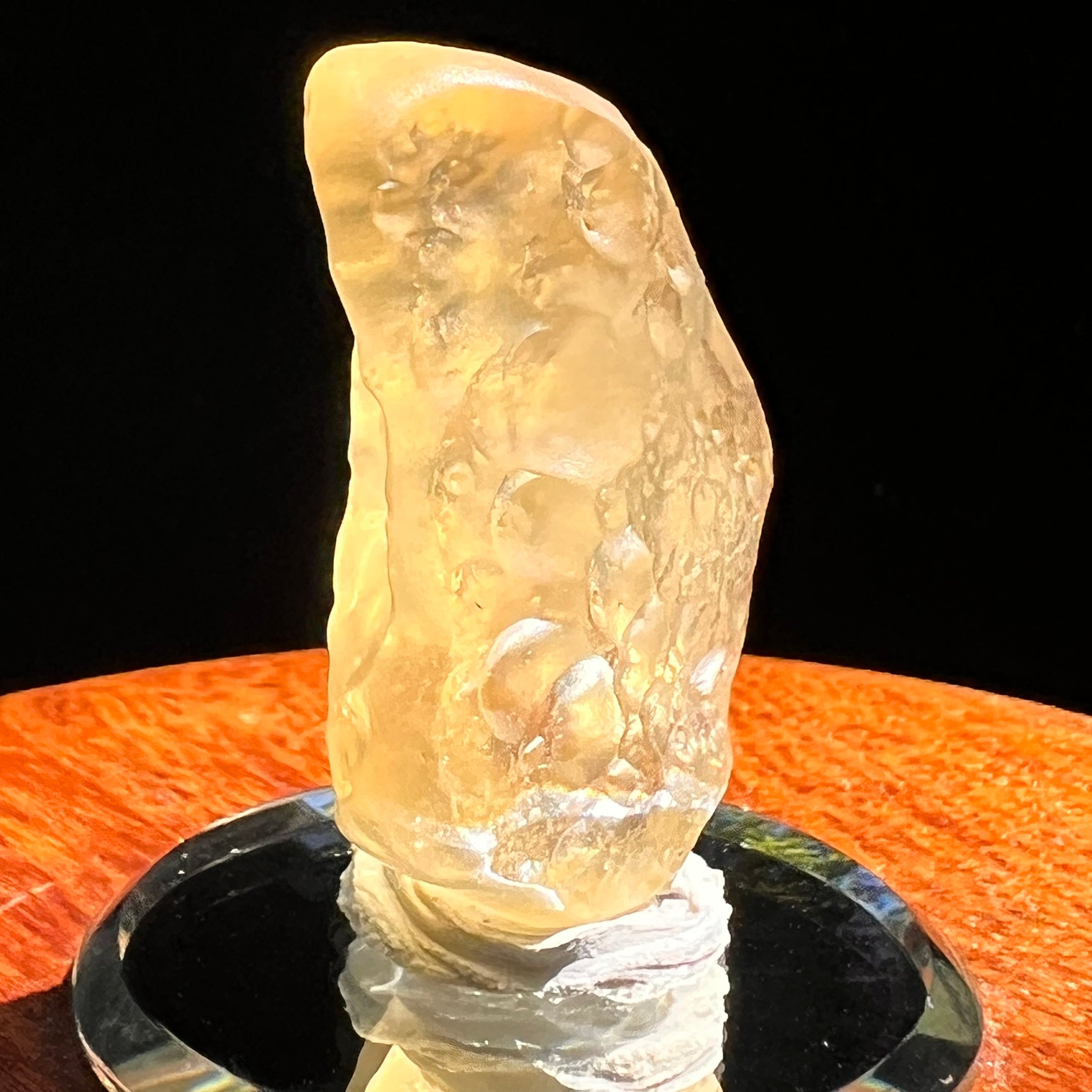 Libyan Desert Glass 13.5 grams #519-Moldavite Life