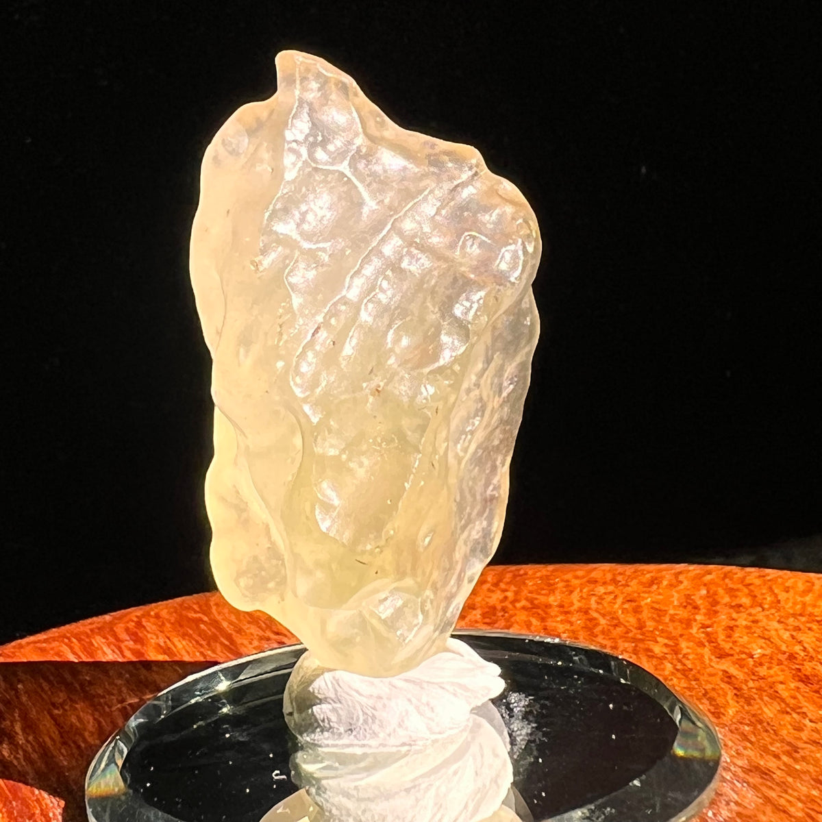 Libyan Desert Glass 13.9 grams #508-Moldavite Life