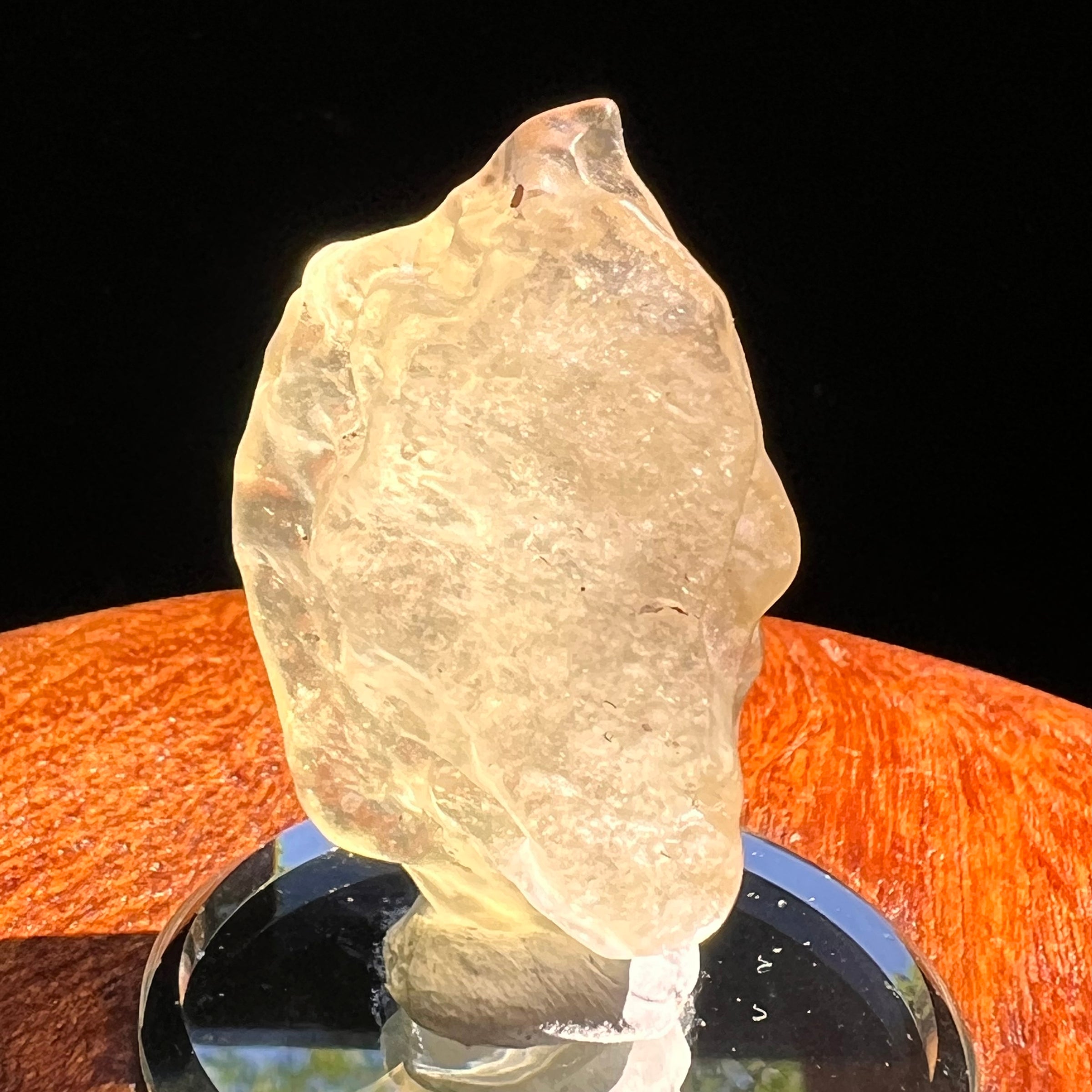 Libyan Desert Glass 13.9 grams #508-Moldavite Life
