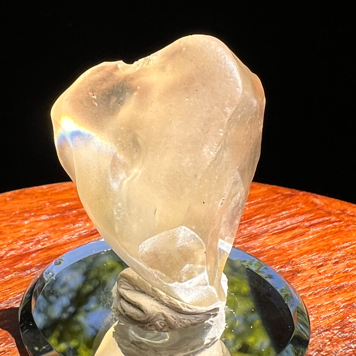 Libyan Desert Glass 14.8 grams #516-Moldavite Life