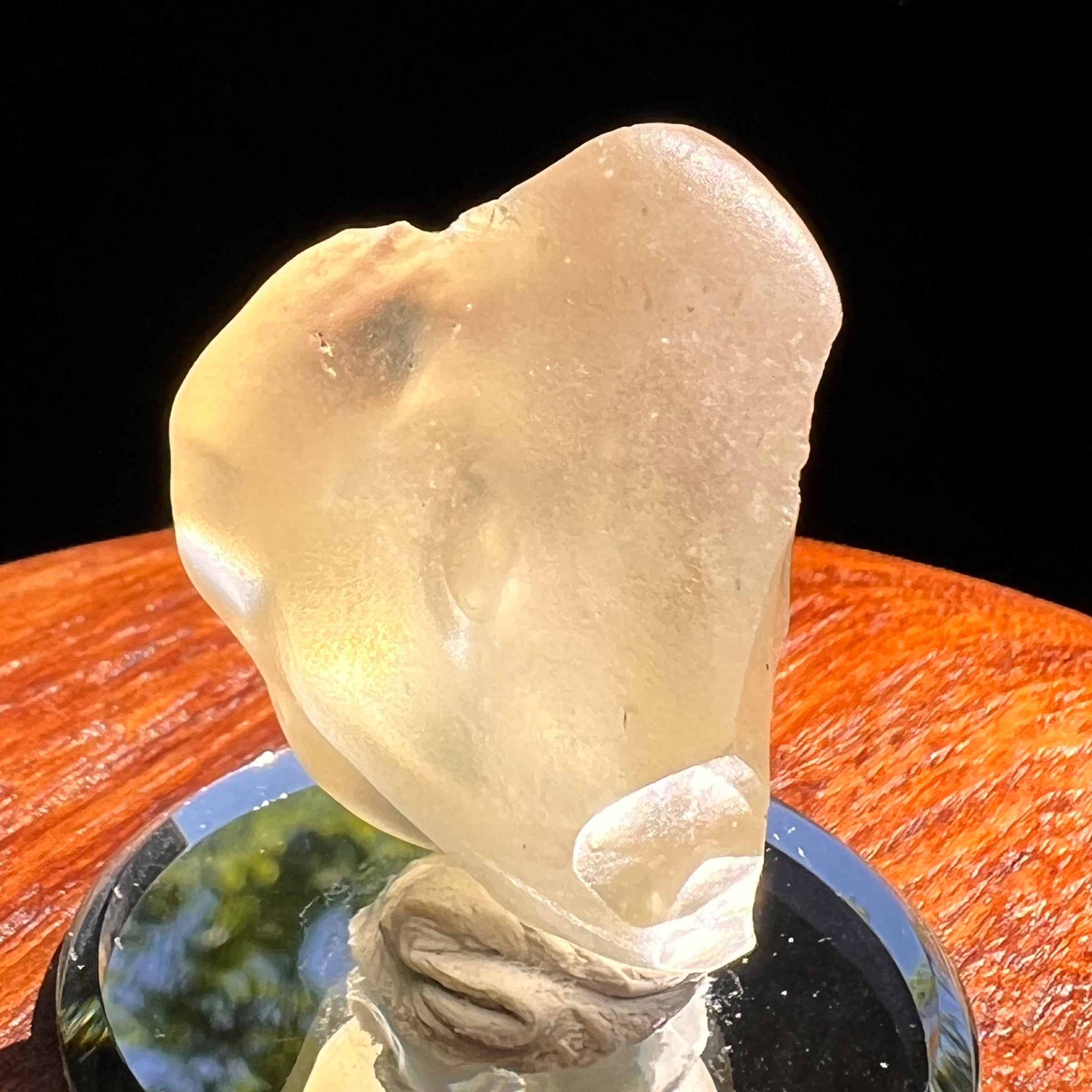 Libyan Desert Glass 14.8 grams #516-Moldavite Life