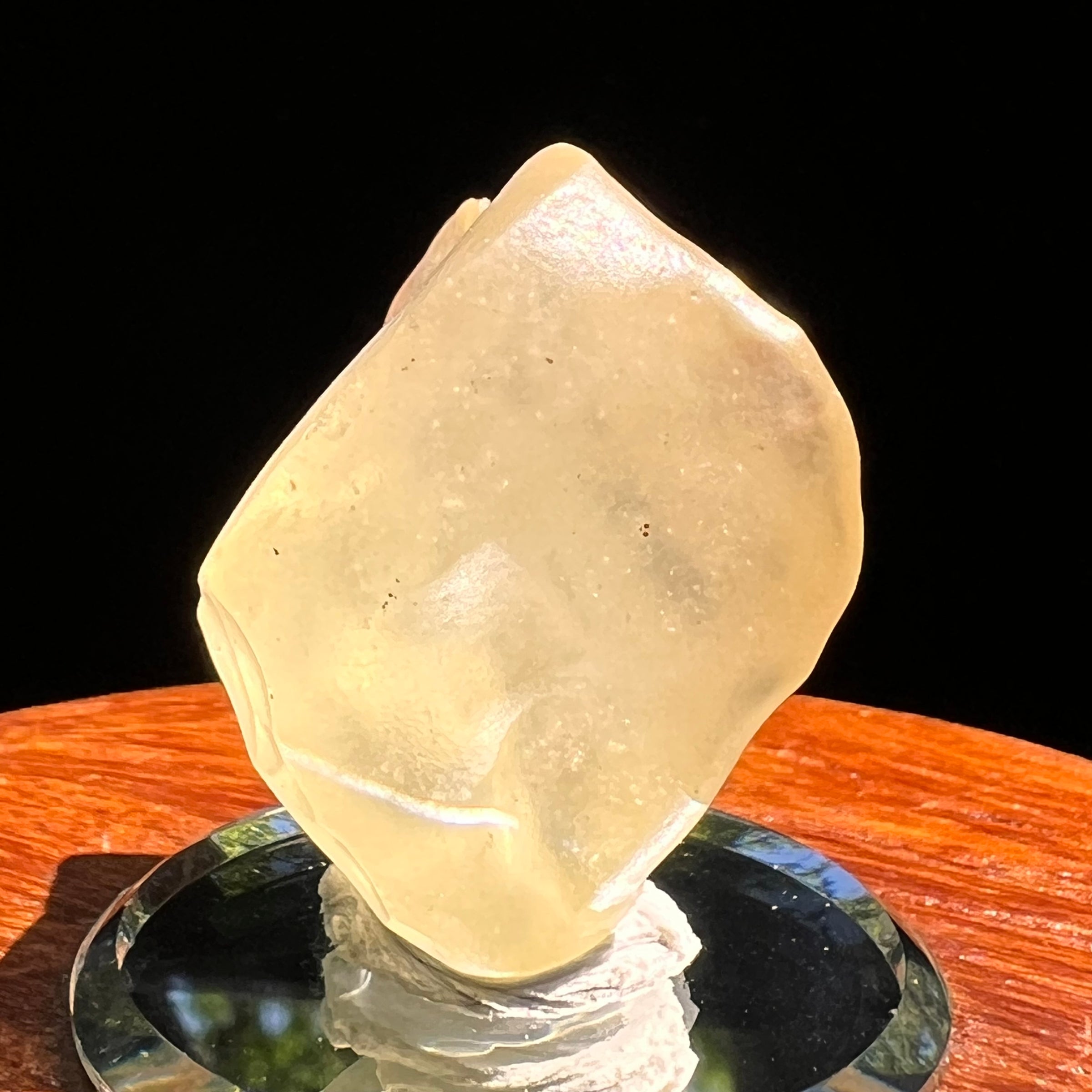 Libyan Desert Glass 14.8 grams #516-Moldavite Life