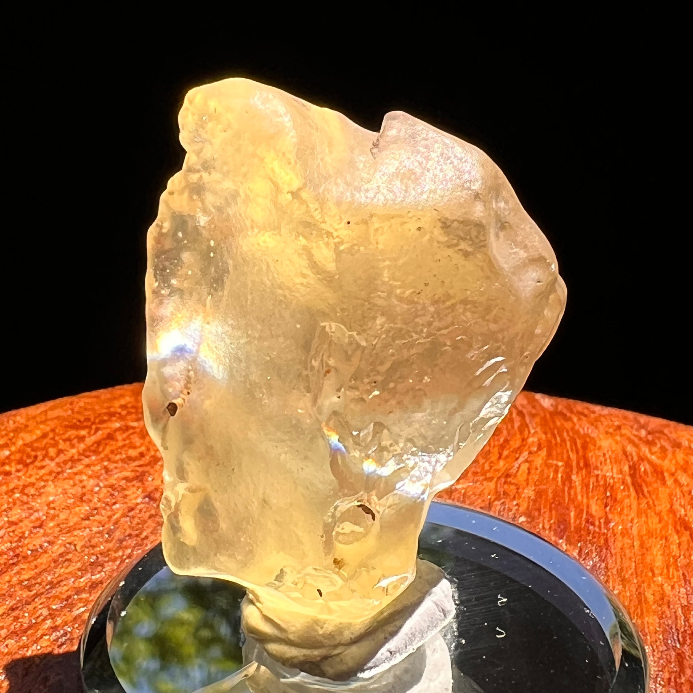 Libyan Desert Glass 15.3 grams #506-Moldavite Life