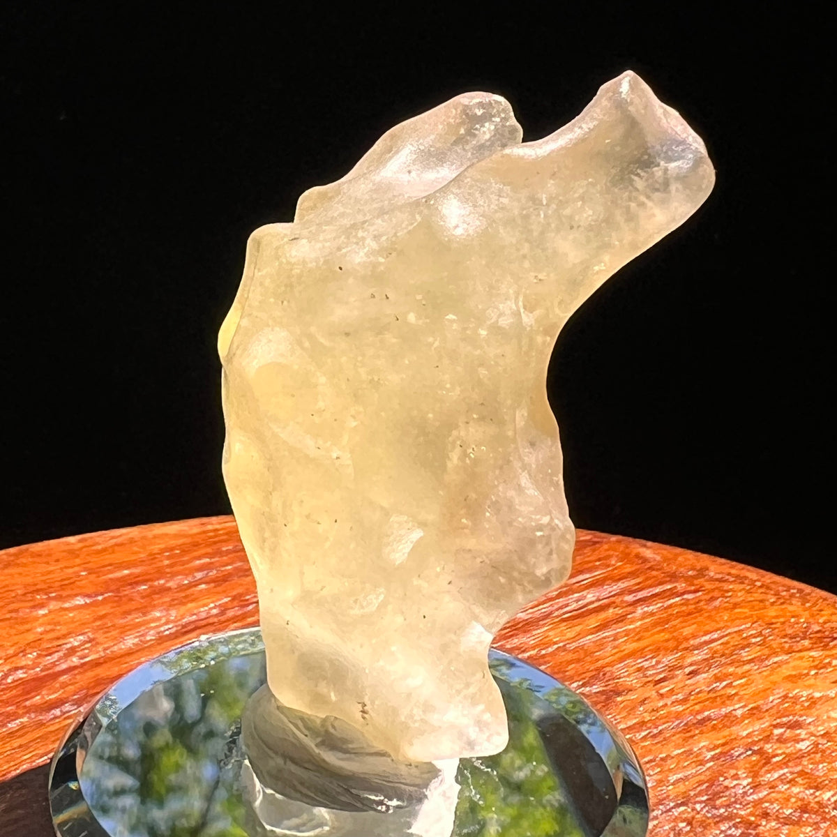 Libyan Desert Glass 15.3 grams #520-Moldavite Life