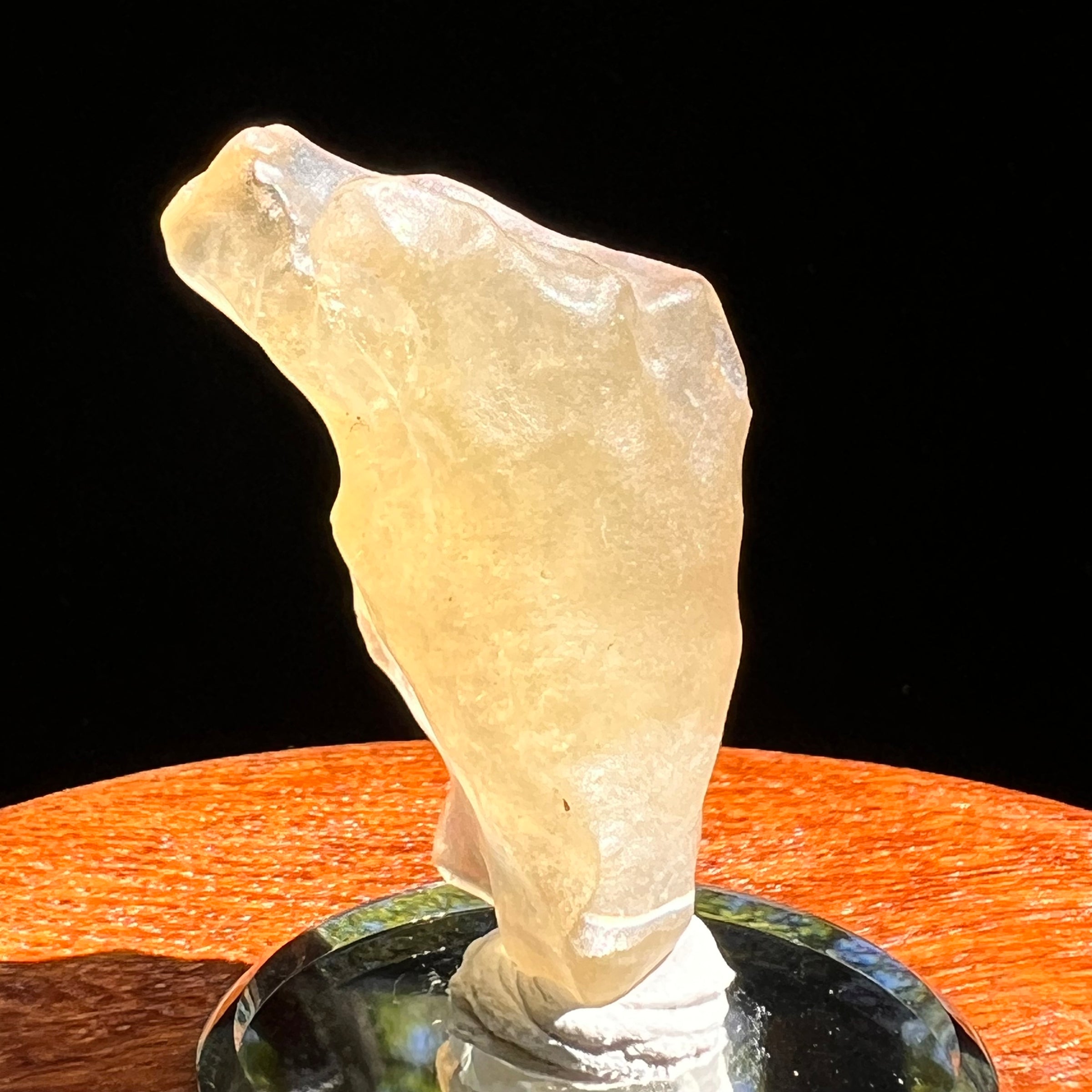 Libyan Desert Glass 15.3 grams #520-Moldavite Life