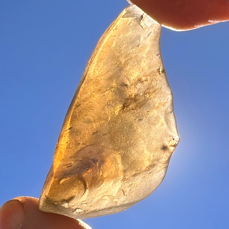Libyan Desert Glass 17 grams #534-Moldavite Life