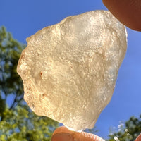 Libyan Desert Glass 17.4 grams #503-Moldavite Life