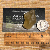Libyan Desert Glass 18.9 grams #511-Moldavite Life