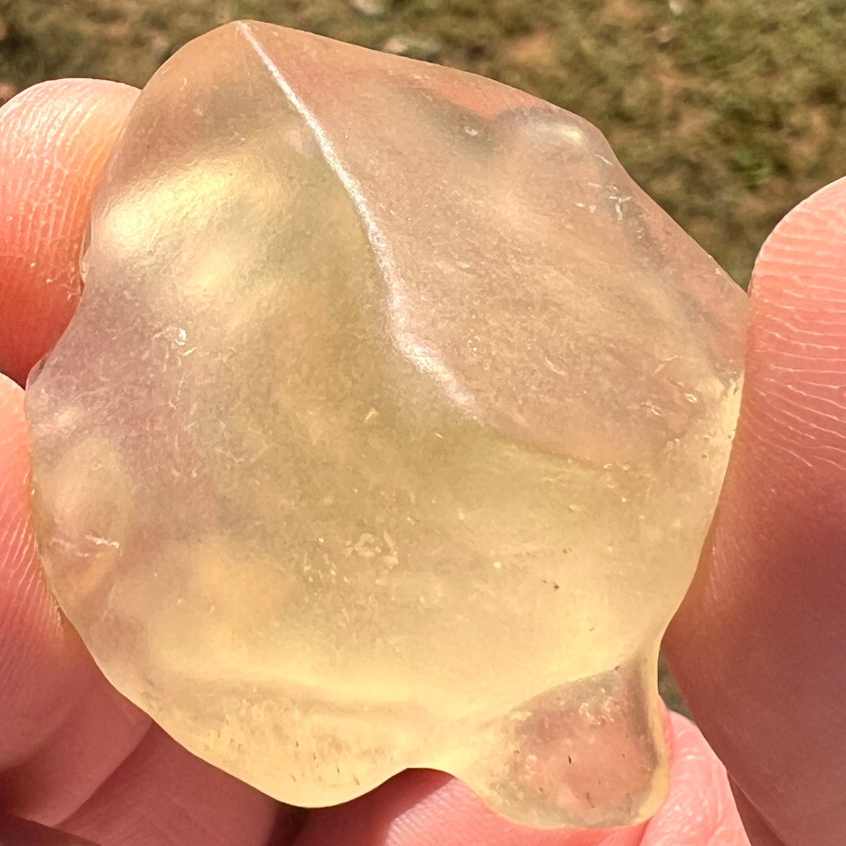 Libyan Desert Glass 22 grams #592-Moldavite Life
