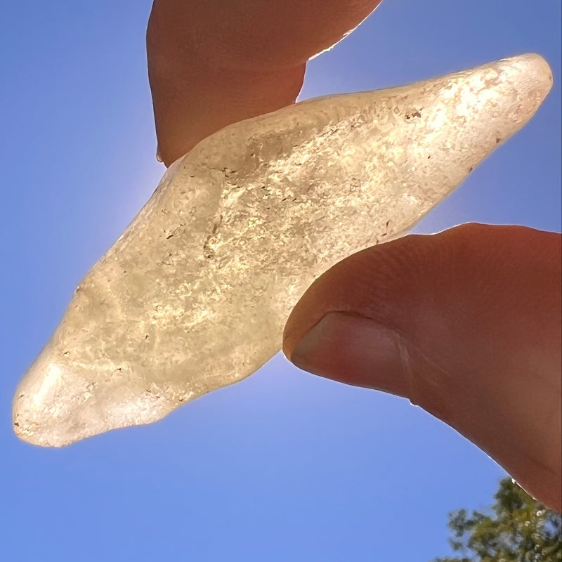 Libyan Desert Glass 24 grams #577-Moldavite Life