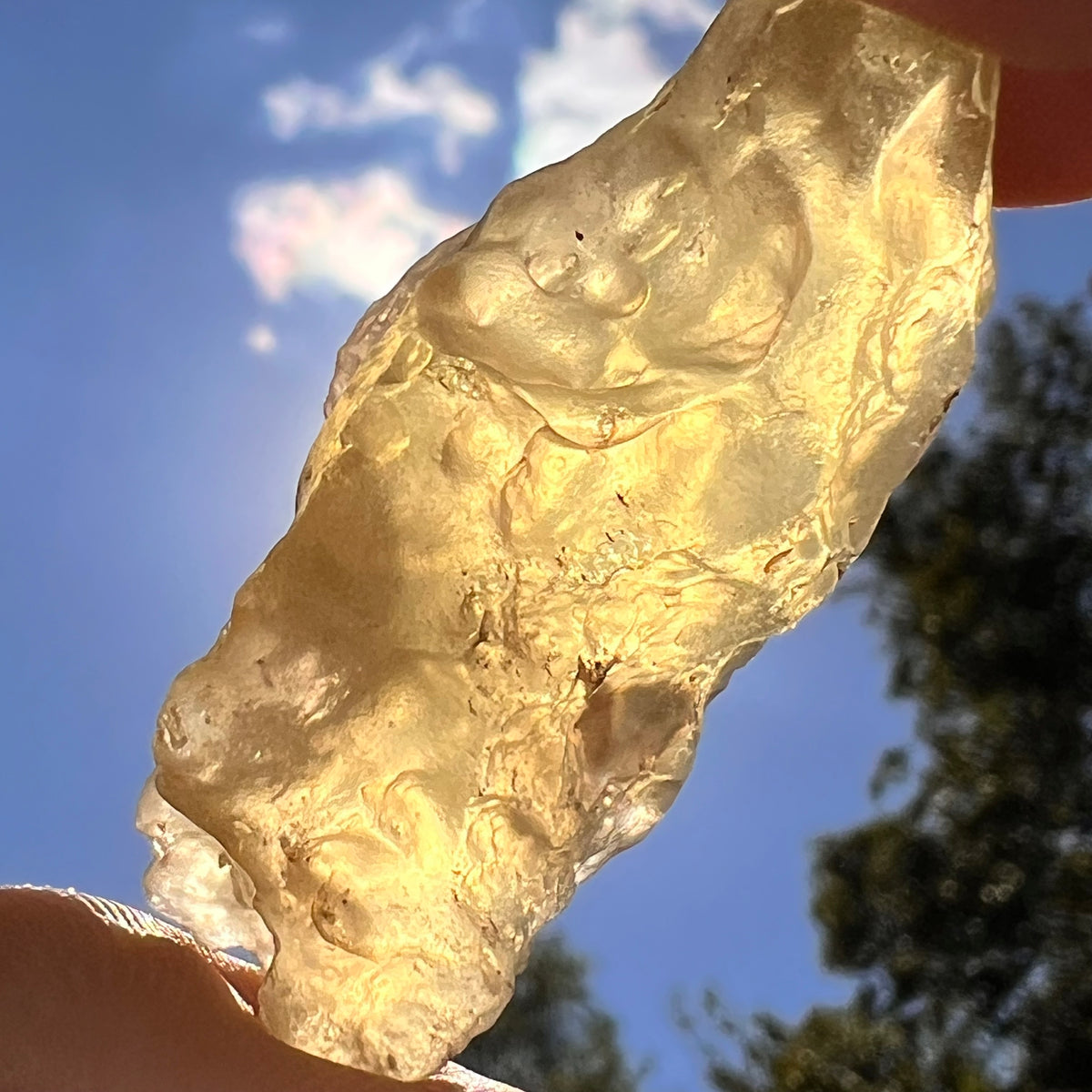 Libyan Desert Glass 27 grams #594-Moldavite Life