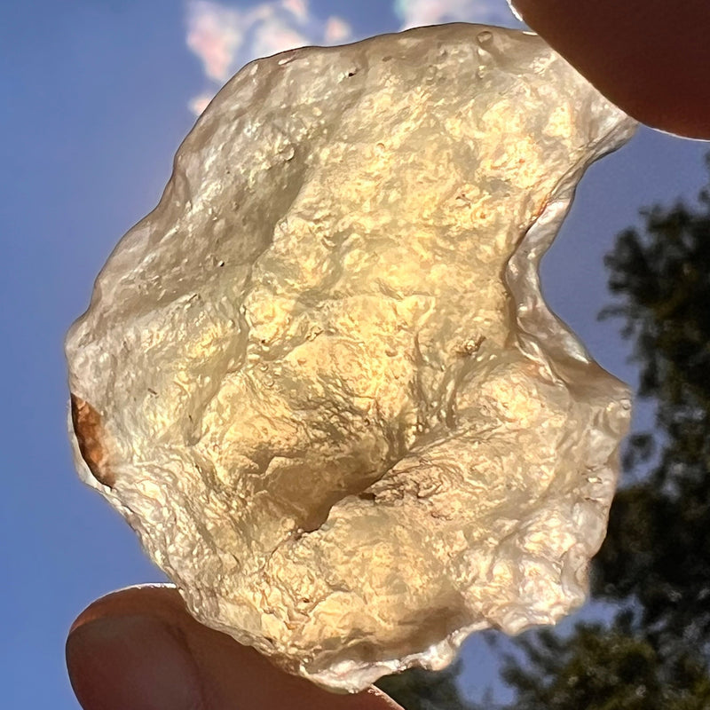Libyan Desert Glass 27 grams #594-Moldavite Life