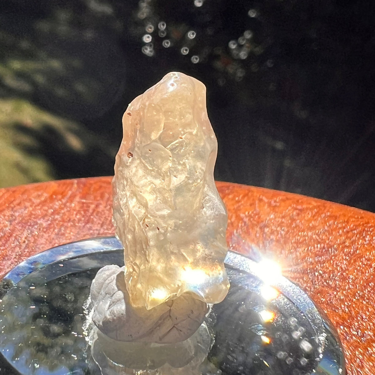Libyan Desert Glass 3 grams #603-Moldavite Life