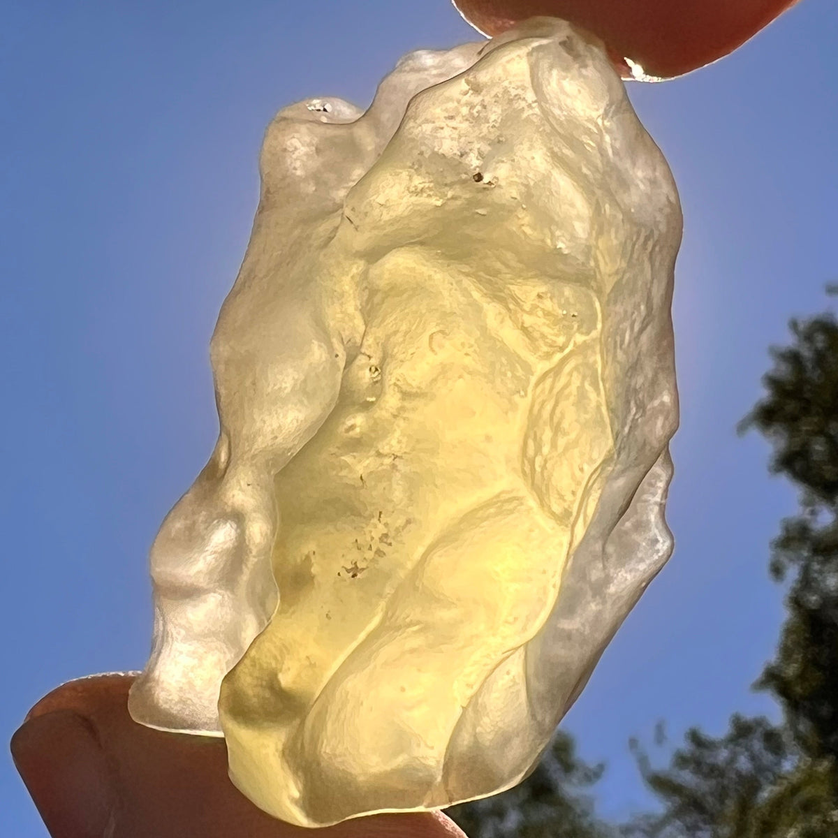 Libyan Desert Glass 30 grams #598-Moldavite Life