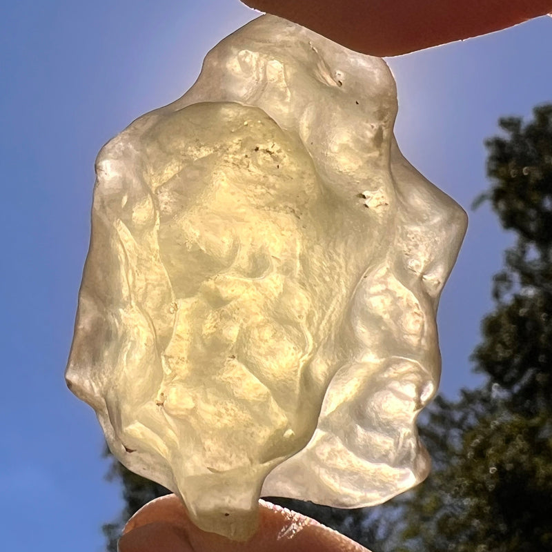 Libyan Desert Glass 30 grams #598-Moldavite Life