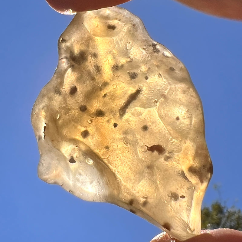 Libyan Desert Glass 32 grams #536-Moldavite Life