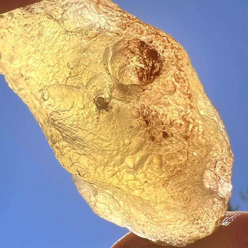 Libyan Desert Glass 42 grams #585-Moldavite Life