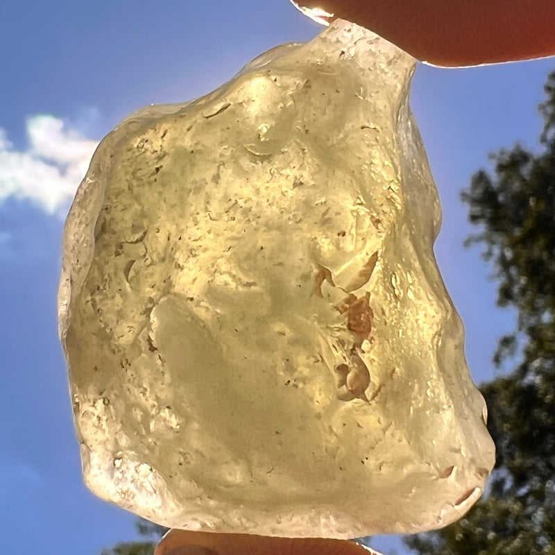 Libyan Desert Glass 42 grams #596-Moldavite Life