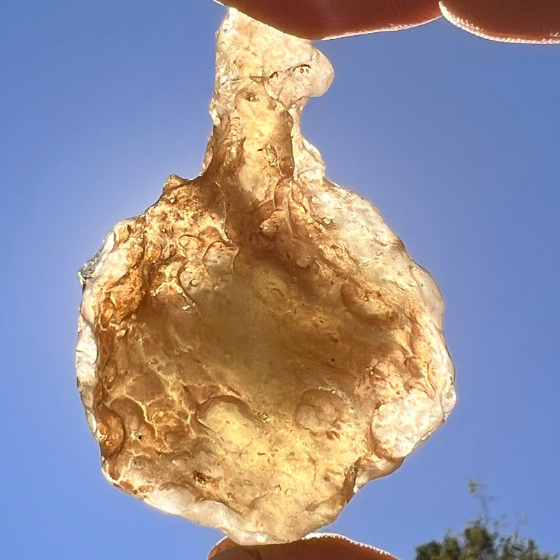 Libyan Desert Glass 49 grams #579-Moldavite Life