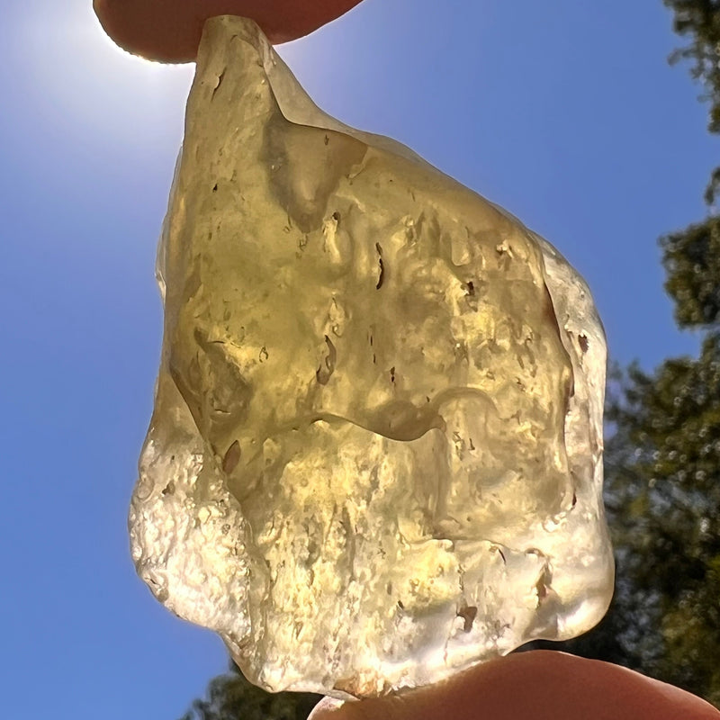 Libyan Desert Glass 52 grams #581-Moldavite Life