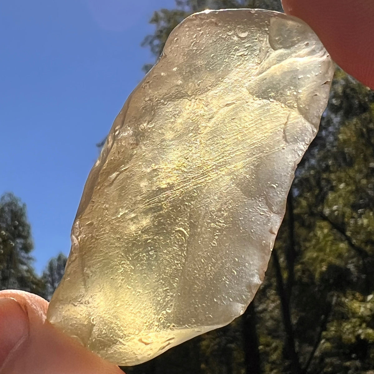 Libyan Desert Glass 52 grams #584-Moldavite Life