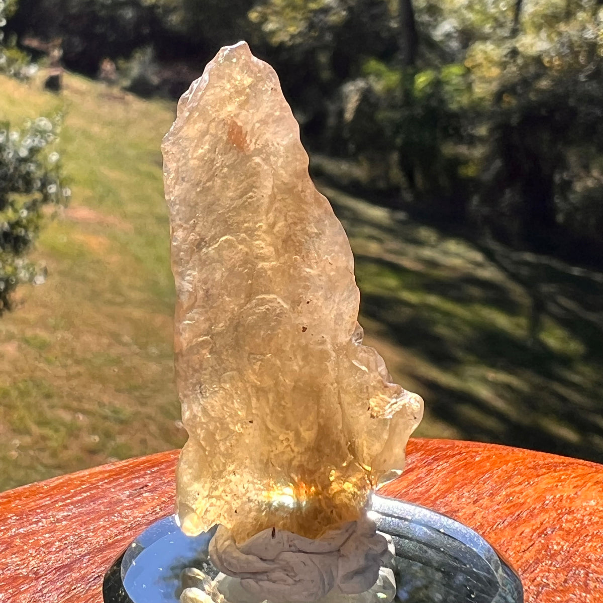 Libyan Desert Glass 8.2 grams #531-Moldavite Life
