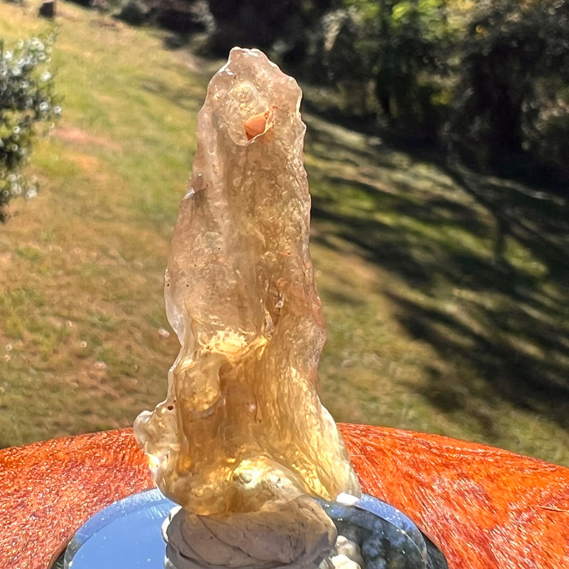 Libyan Desert Glass 8.2 grams #531-Moldavite Life