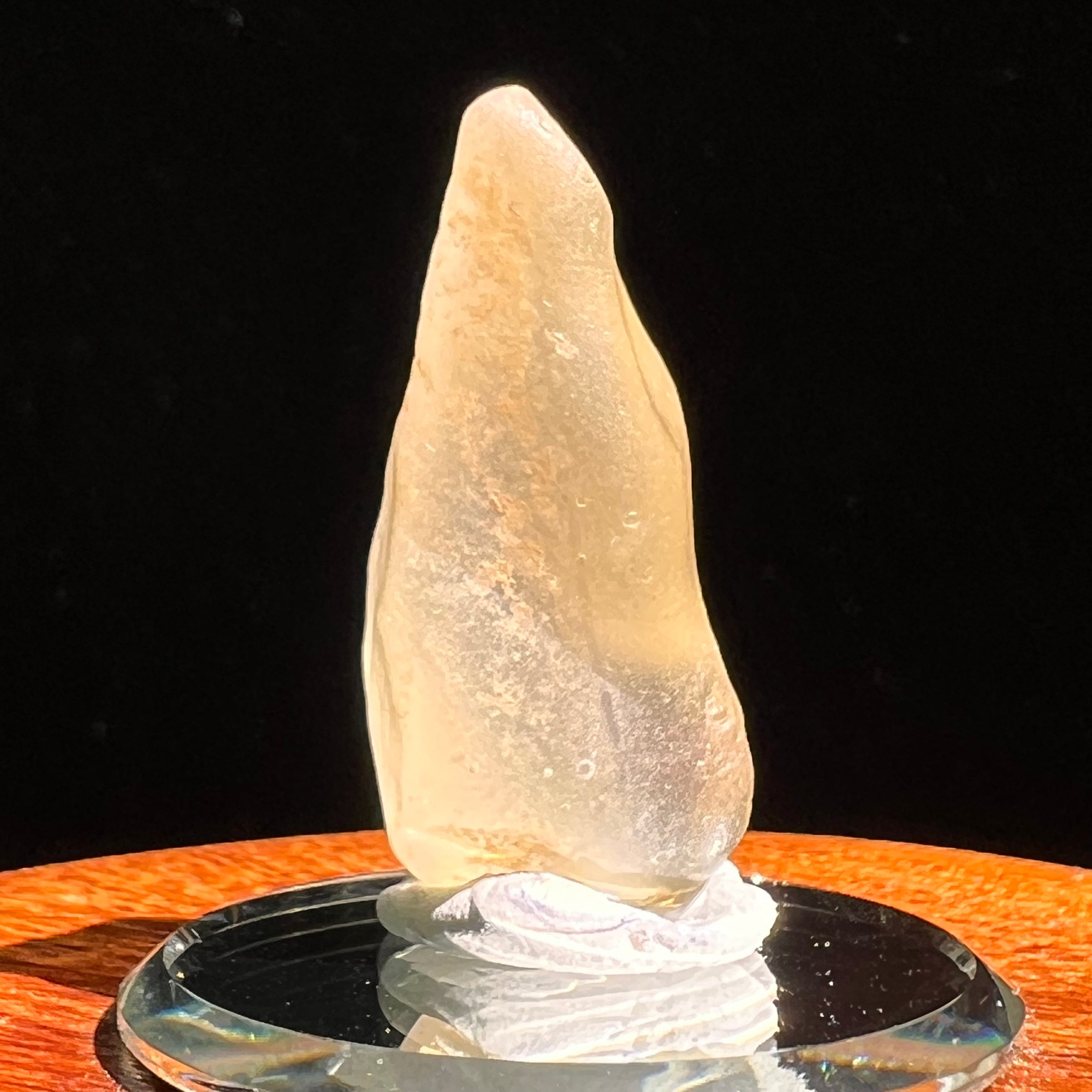 Libyan Desert Glass 9 grams #507-Moldavite Life