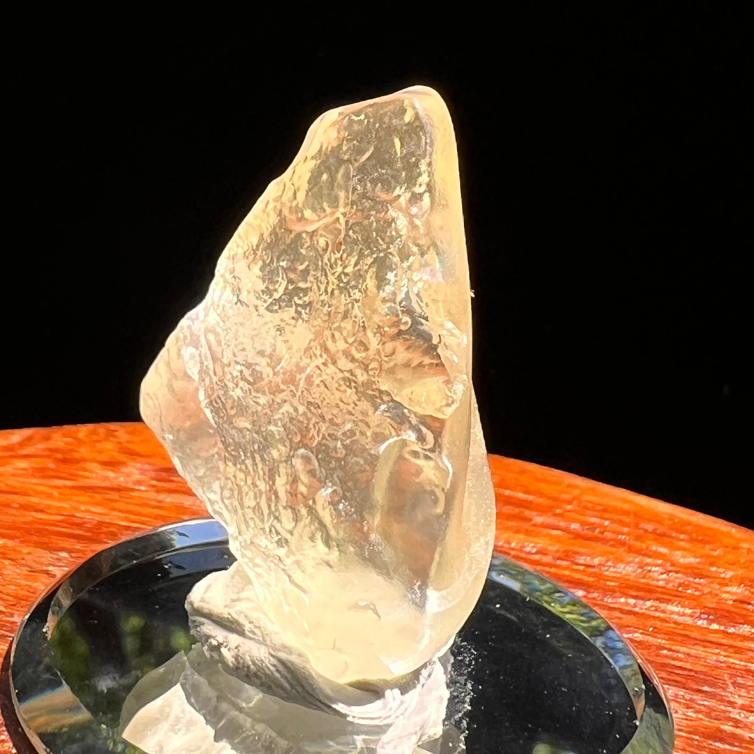 Libyan Desert Glass 9.3 grams #518-Moldavite Life