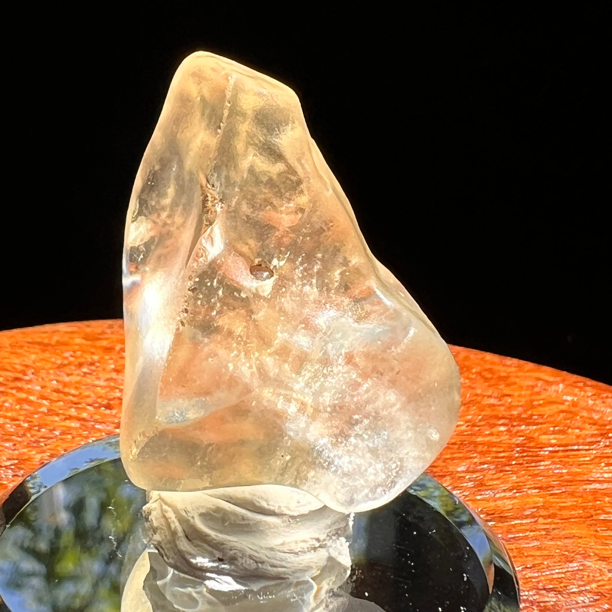 Libyan Desert Glass 9.3 grams #518-Moldavite Life