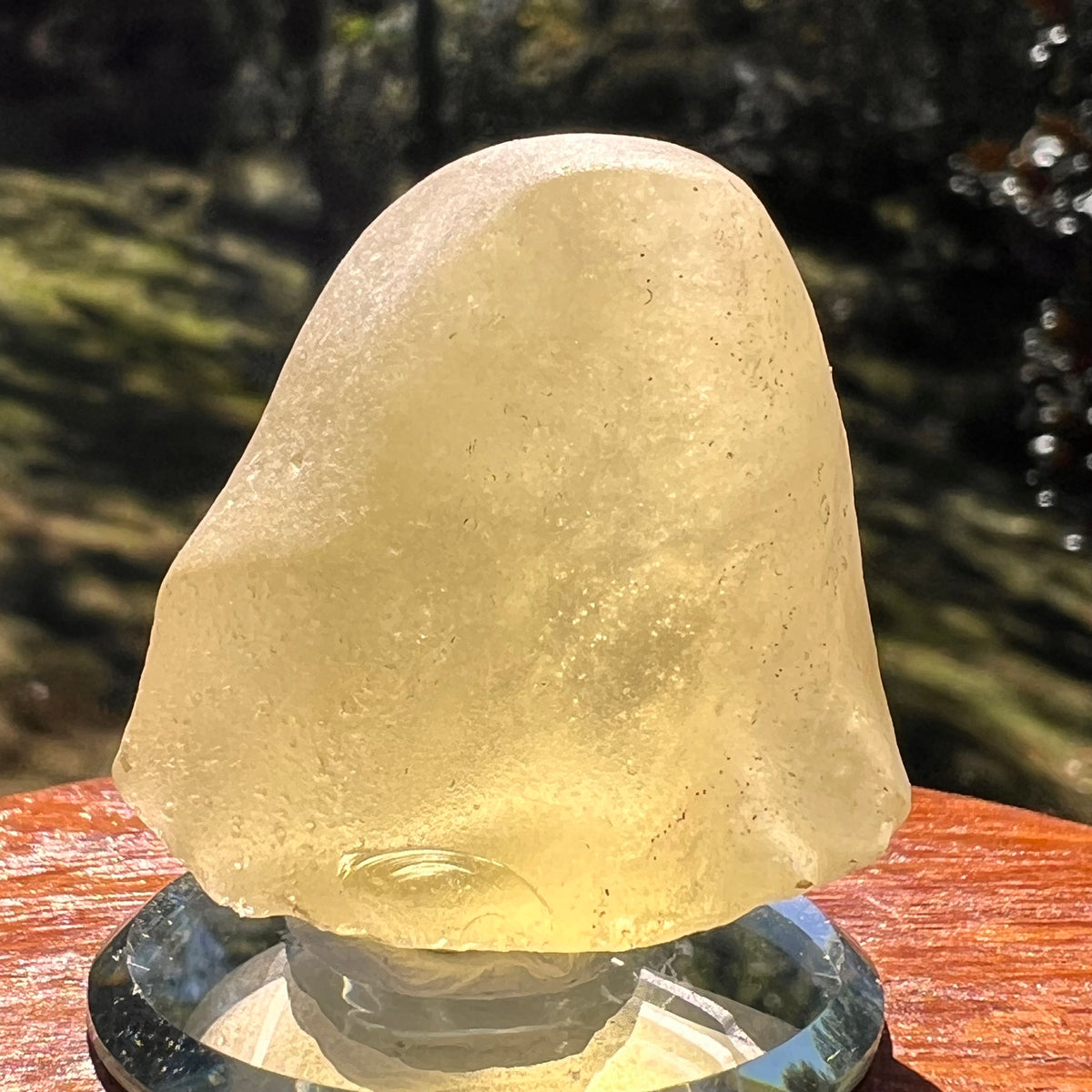Libyan Desert Glass "Lemon Drop" shape 42 grams #547-Moldavite Life
