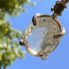Libyan Desert Glass & Moldavite Necklace Sterling #5196-Moldavite Life