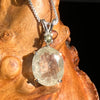 Libyan Desert Glass & Moldavite Necklace Sterling #5197-Moldavite Life