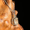 Libyan Desert Glass & Moldavite Necklace Sterling #5203-Moldavite Life