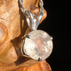 Libyan Desert Glass Pendant Sterling Silver #5178-Moldavite Life