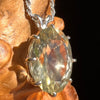 Libyan Desert Glass Pendant Sterling Silver #5183-Moldavite Life