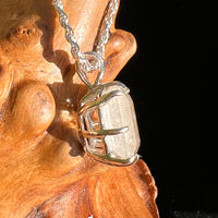 Libyan Desert Glass Pendant Sterling Silver #7291-Moldavite Life