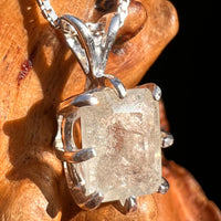 Libyan Desert Glass Pendant Sterling Silver #7551-Moldavite Life