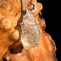 Libyan Desert Glass Pendant Sterling Silver #8297-Moldavite Life
