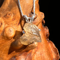 Libyan Desert Glass Pendant Sterling Silver #8298-Moldavite Life