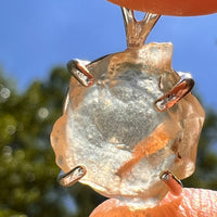 Libyan Desert Glass Pendant Sterling Silver #8327-Moldavite Life