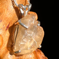 Libyan Desert Glass Pendant Sterling Silver #8328-Moldavite Life